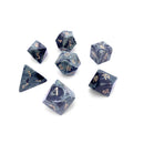 Norse Foundry 7 Die Gemstone RPG Dice Set: Crocodile Jasper