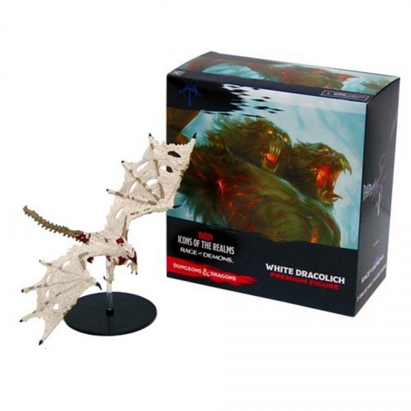 Wizkids Icon of the Realms - Rage of Demons - White Dracolich