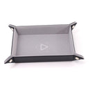 Die Hard Dice: Table Armor Folding Rectangle Tray: Grey Velvet