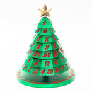 Hymgho Aluminum Christmas Tree 7 Dice Set- Christmas Green