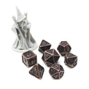 Die Hard Dice Critlings 7pc Mini RPG Set - Dark Copper