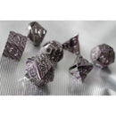 Forged Gaming Dark Cortex 7 Piece Metal Dice Set