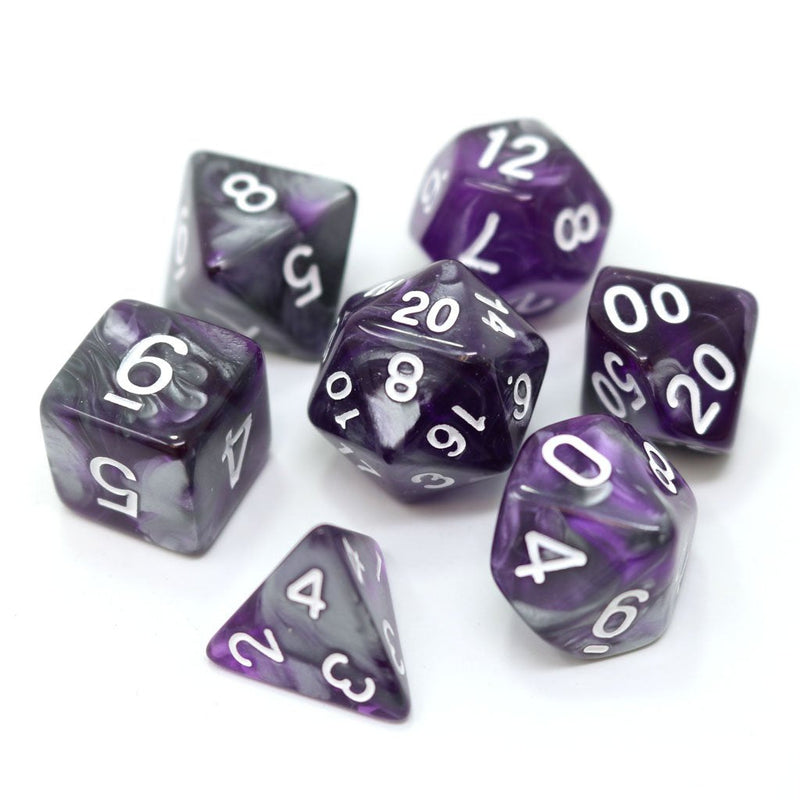 Die Hard Dice 7 Die RPG Dice Set: Dark Crystal