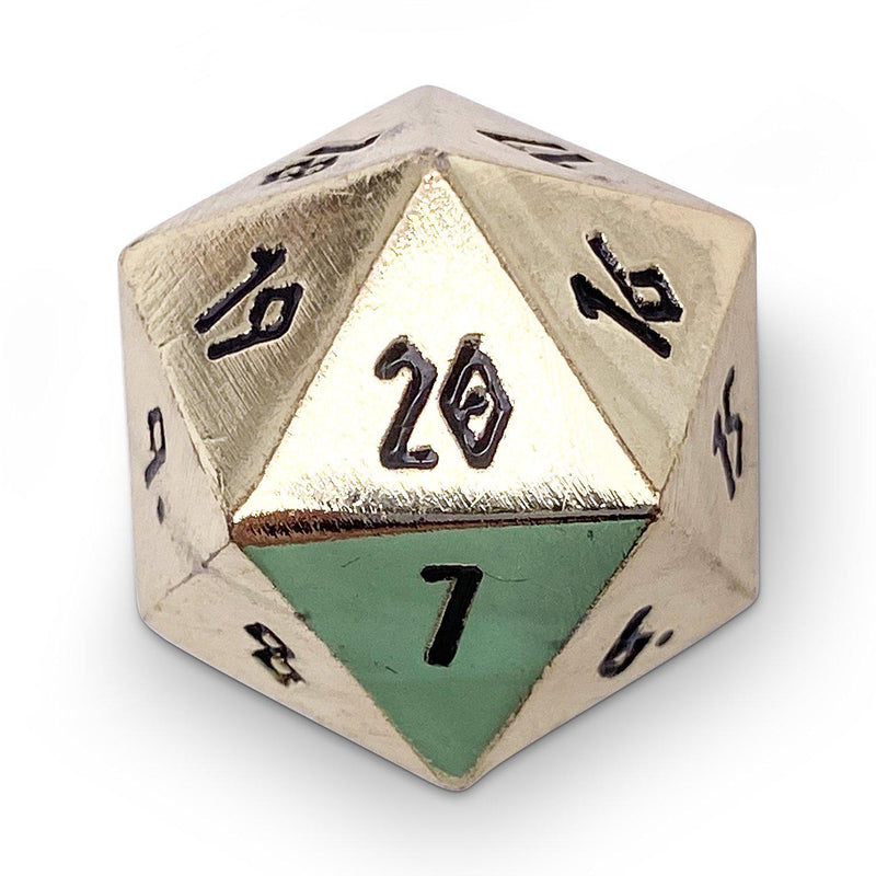 Norse Foundry Countdown Dice: Dead Man's Gold Metal 25MM