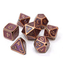 Die Hard Dice 7 Die Metal Dice Set: Dreamscape Desert Melody