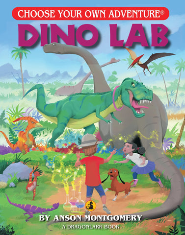 Choose Your Own Adventure Book: Dino Lab