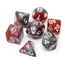 Die Hard Dice 7 Die RPG Dice Set: Dragon's Blood