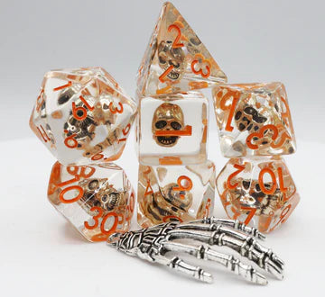 Foam Brain Games RPG Dice Set: Laughing Skull