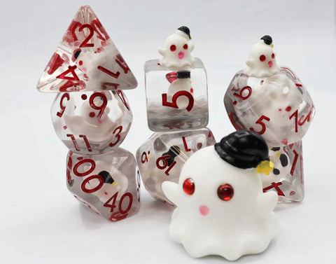 Foam Brain Games RPG Dice Set: Sleepy Ghost