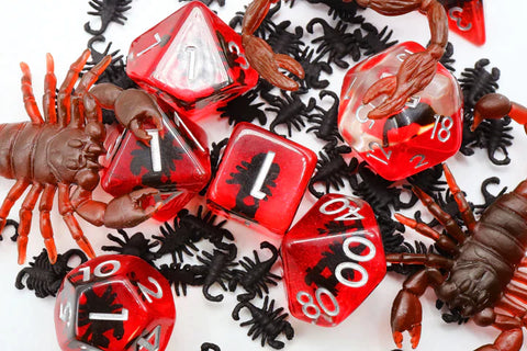 Foam Brain Games RPG Dice Set: Scorpion