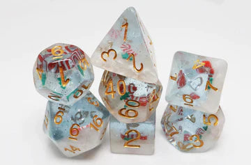 Foam Brain Games Winter Stockings RPG Dice Set