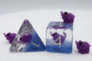 Foam Brain Games RPG Dice Set: Purple Elephant