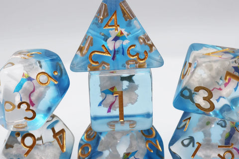 Foam Brain Games RPG Dice Set: Kite & Clouds
