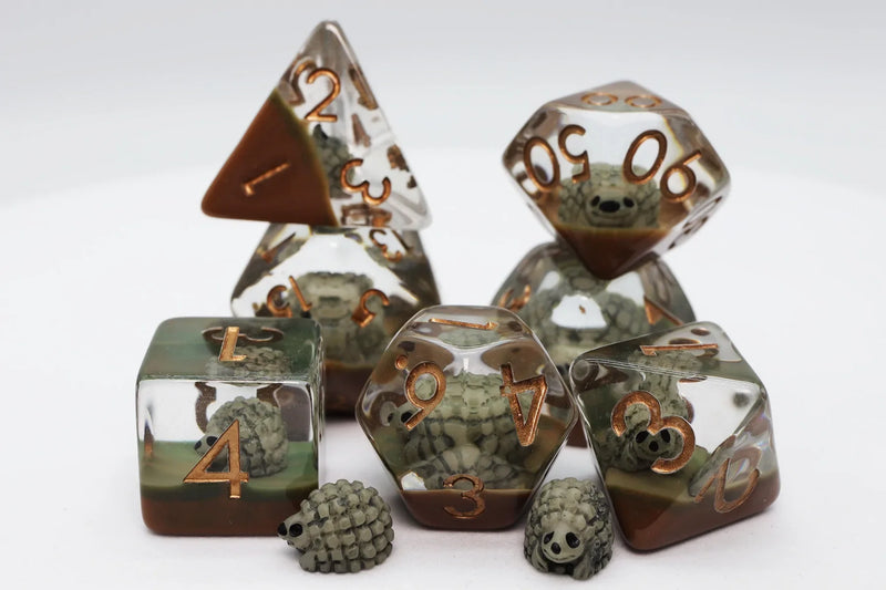 Foam Brain Games RPG Dice Set: Hedgehog