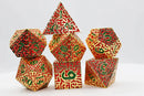 Foam Brain Games Etruscan's Labyrinth RPG Metal Dice Set