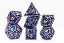 Foam Brain Games Grim Scythe: Purple RPG Metal Dice Set