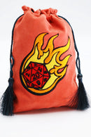 Foam Brain Games Dice Bag: Dice Fire Ball