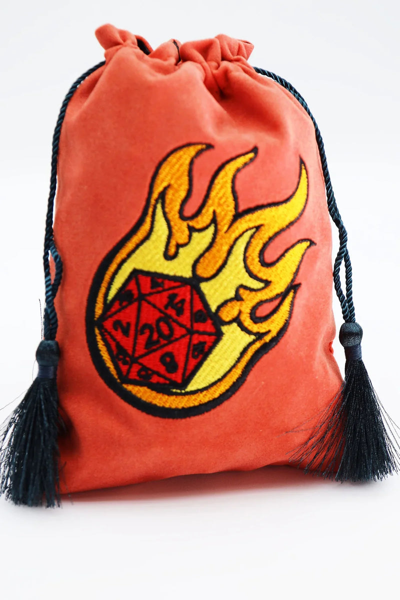 Foam Brain Games Dice Bag: Dice Fire Ball