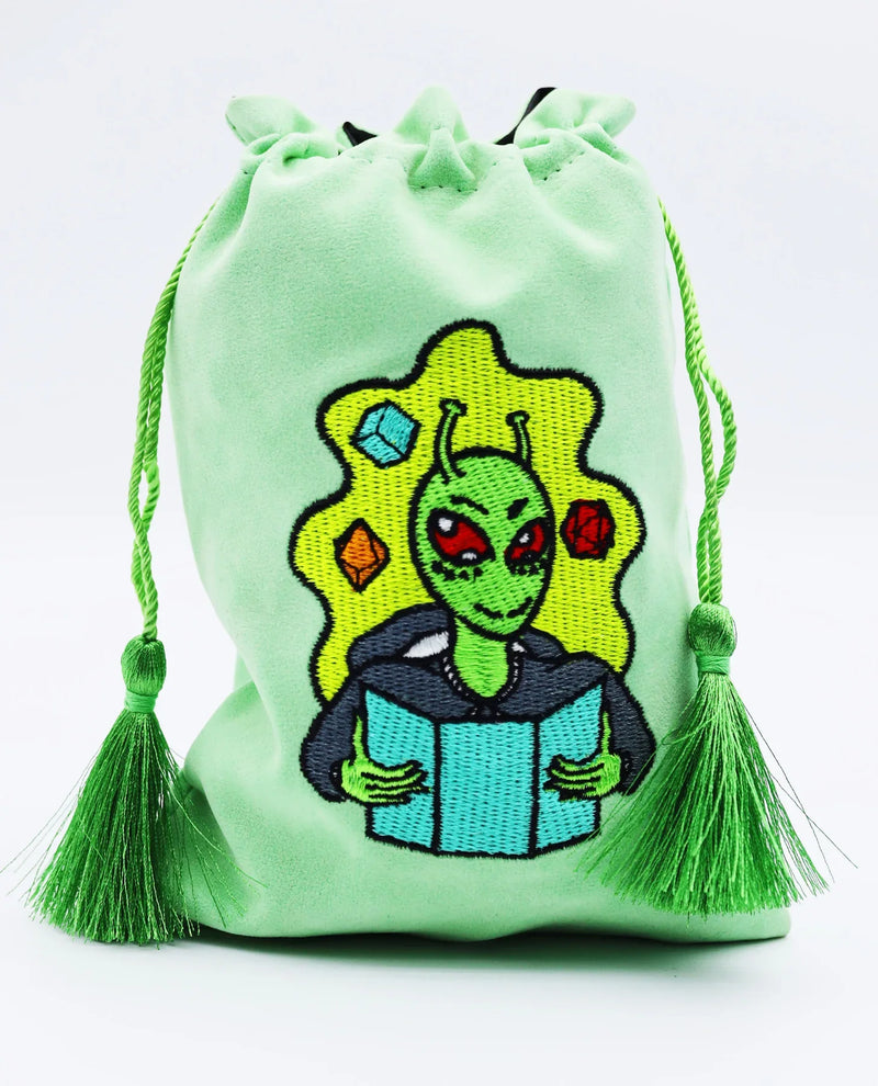 Foam Brain Games Dice Bag: Dice Alien
