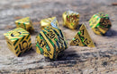 Forged Gaming Gersidi's Jade 7 Piece Metal Dice Set