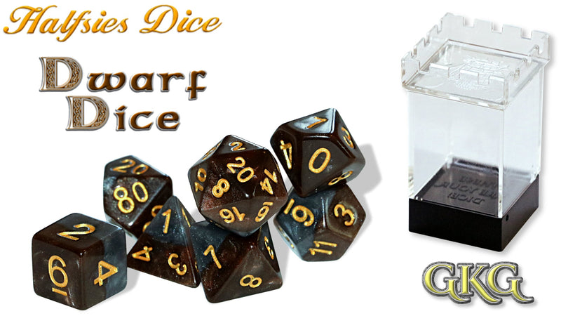 Gate Keeper Games Halfsies: Dwarf Dice