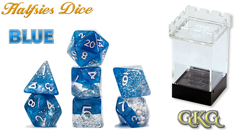 Gate Keeper Games: Halfsies Glitter: Blue