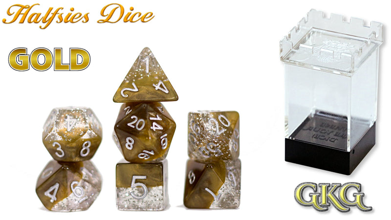 Gate Keeper Games Halfsies Glitter: Gold