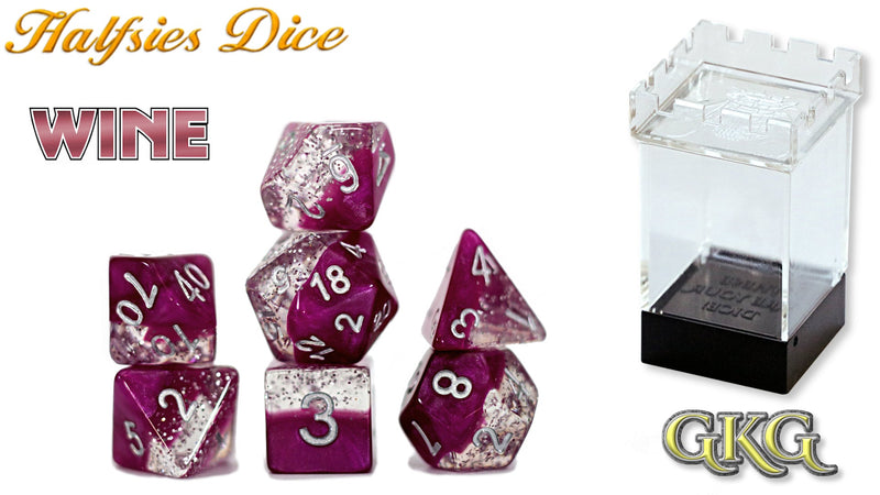 Gate Keeper Games Halfsies Glitter: Wine