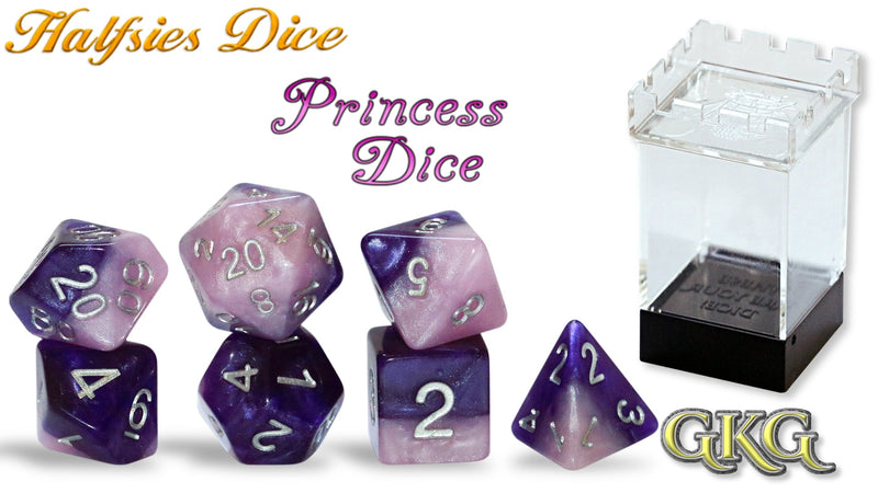 Gate Keeper Games Halfsies: Princess Dice