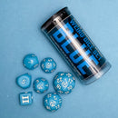 Weird Dice Set for Dungeon Crawl Classics RPG - Blue