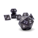Norse Foundry 7 Die Aluminum Dice Set: Gargoyle Grey