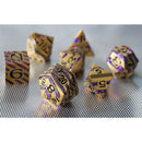 Forged Gaming Gnomish Riches 7 Piece Metal Dice Set