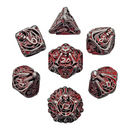 Forged Gaming Grim Sacrifice Hollow Metal RPG Dice Set