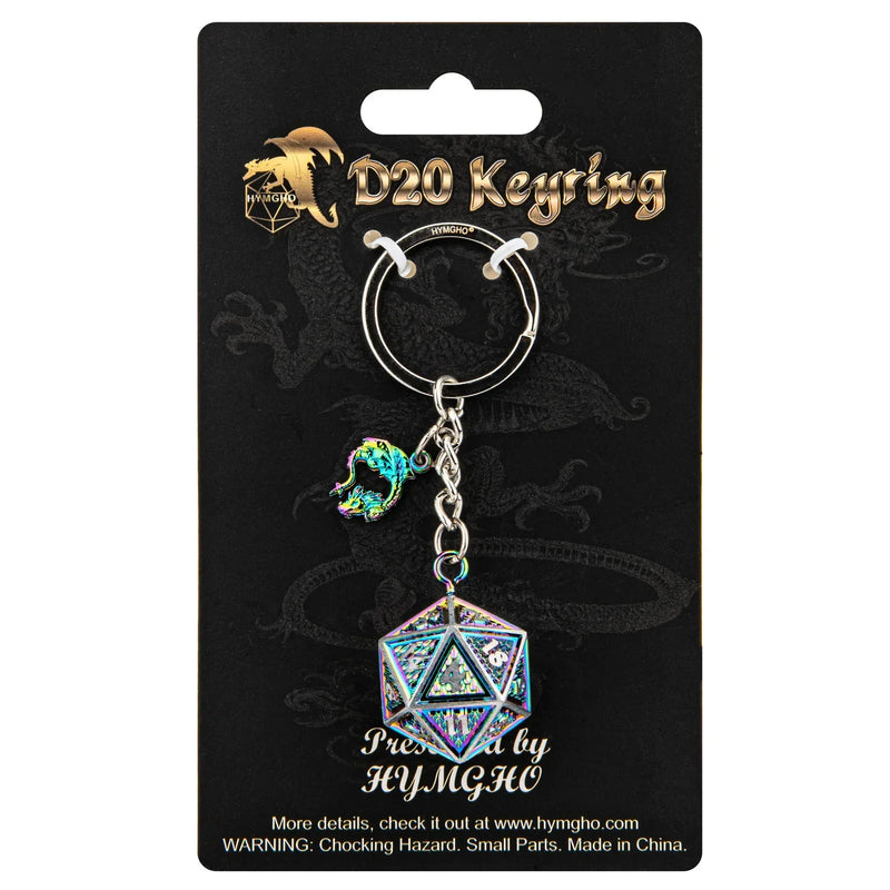 Hymgho D20 Keychain Behemoth - Rainbow