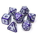 Die Hard Dice 7 Die Metal Dice Set: Celestial Harbinger