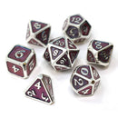 Die Hard Dice 7 Die Metal Dice Set: Dreamscape Tundra Melody