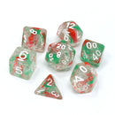 Die Hard Dice 7 Die RPG Dice Set: Tinsel