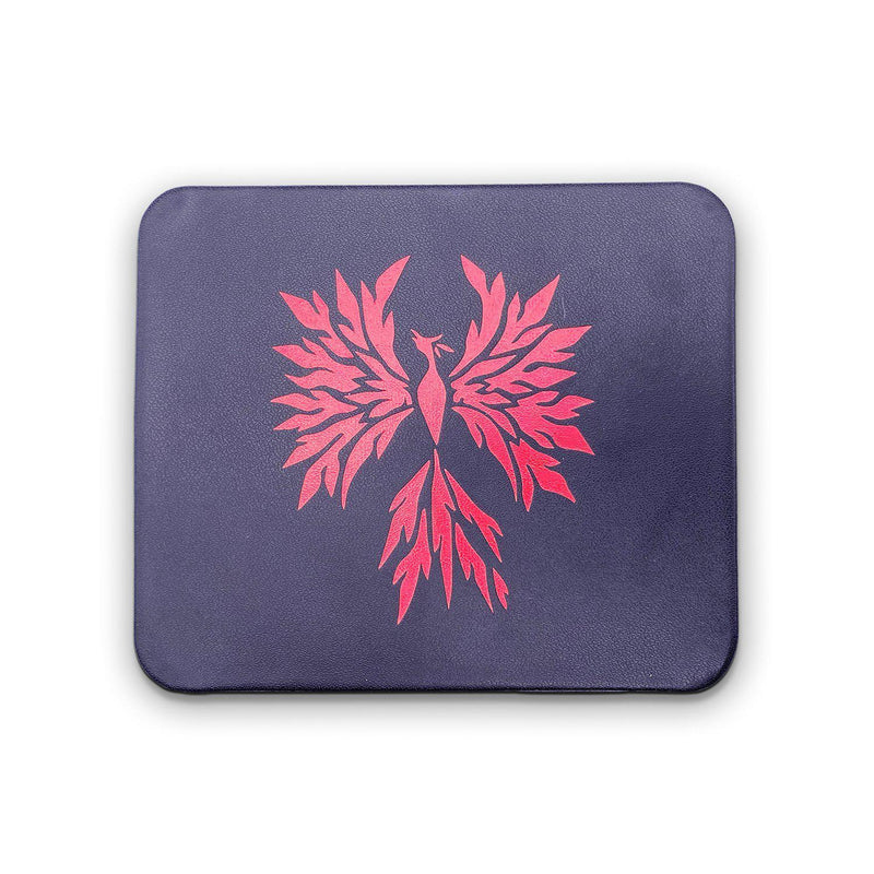 Norse Foundry Leatherette Dice Case: Red Phoenix