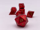 Norse Foundry 7 Die Aluminum Dice Set: Orb of Flame Strike