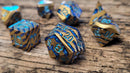 Forged Gaming Ink-U-Bus 7 Piece Metal Dice Set