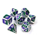 Die Hard Dice 7 Die Metal Dice Set: Spellbinder Jokester