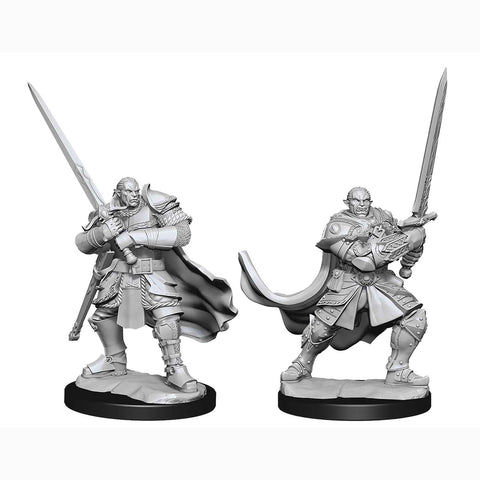Wizkids: Nolzur's Marvelous Miniatures: Half-Orc Paladin Male