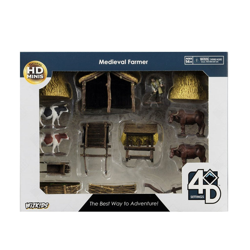 Wizkids: 4D Settings: Medieval Farmer