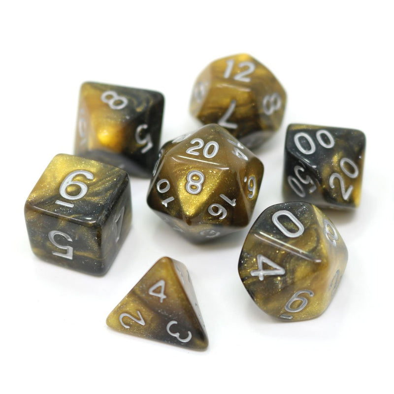Die Hard Dice 7 Die RPG Dice Set: Monarch
