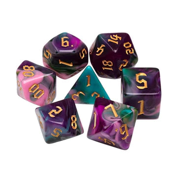 Foam Brain Games Night Elves RPG Dice Set
