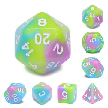 Foam Brain Games RPG Set: Pastel Punk