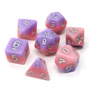 Die Hard Dice 7 Die RPG Dice Set: Slumber Rose
