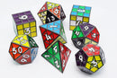 Foam Brain Games Puzzle Cubes: Midnight Metal RPG Metal Dice Set
