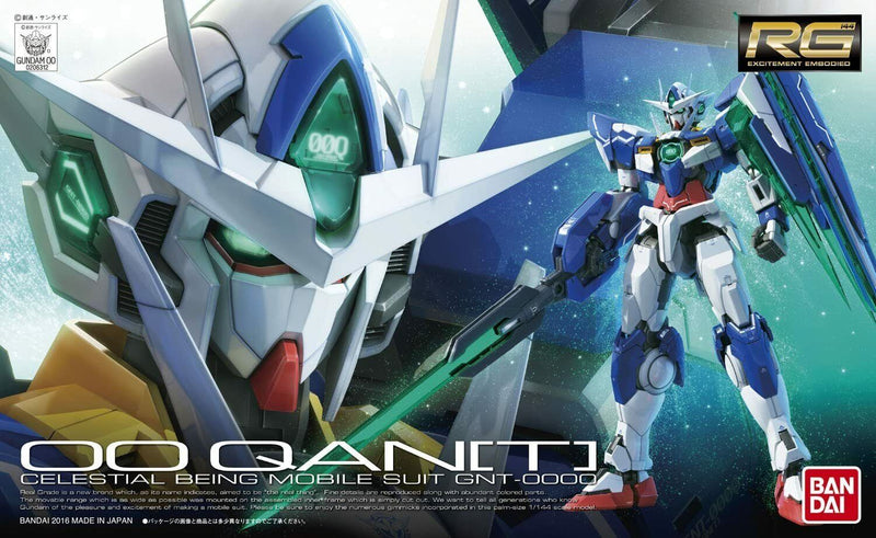 GNT-0000 00 Qan[T] Gundam RG Model Kit