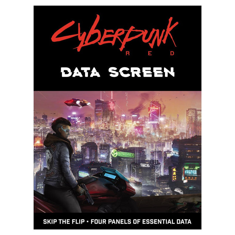 Cyberpunk Red Data Screen